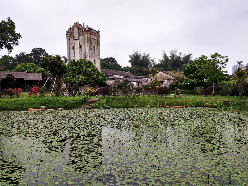 Guanlan international art village and hakka houses Shenzhen