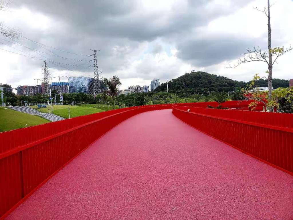 Red Ribbon Bridge in Shenzhen